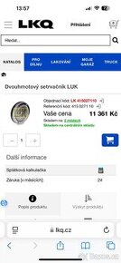 Prodám novou sadu spojky na vw T5