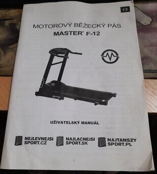Motorový běžecký pás Master F-12