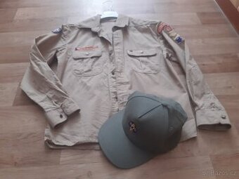 Nová skautská košile + čepice