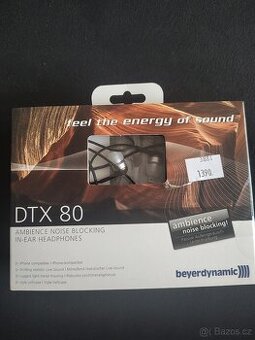 Bayerdynamic DTX 80 špunty úplně nové
