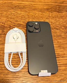 iPhone 16 Pro Max 256 GB Black – nový + AppleCare+ do 5/2026