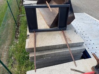 Balíkové vidle na traktor Nakladač euro ram
