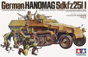Německý Hanomag Sd.Kfz. 251/1 | Tamiya | 35020 | 1:35