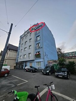 Pronájem bytu 2+kk s terasou - 50m2, Palmovka