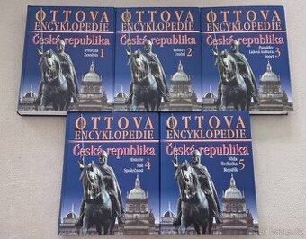 Ottova encyklopedie Česká republika 1. - 5. díl
