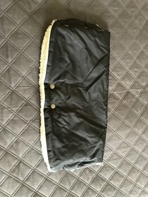 Rukávník na kočárek - černý - jako NOVÝ