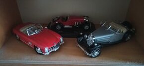 Modely Bburago veterani a maisto