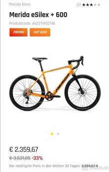 Ebike Gravel Merida e Silent 600 novy