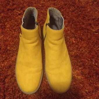 DÁMSKÉ PODZIMNÍ/ZIMNÍ BOTY RIEKER, VEL.43