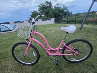 Městské kolo, velice lehké, 3 rychlostni, pohodlné