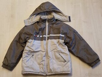 2x dětská zimní teplá bunda vel.148.a 158