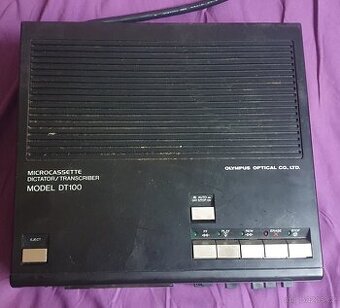 Olympus DT100 microcassette dictator transcriber VINTAGE