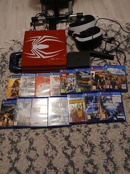 PS4 Pro 1 TB - limitovaná edice Spiderman