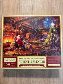Adventní kalendář puzzle - 1000 dílků