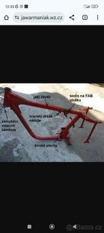 Jawa ram kyvacka  panelka