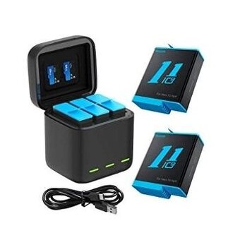 Trojitá nabíječka baterií TELESIN - 1