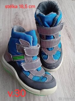 Zimní boty pro kluka v. 30 zn.Ricosta