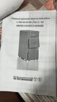 Třítahový teplovodní kotel na tuhá paliva