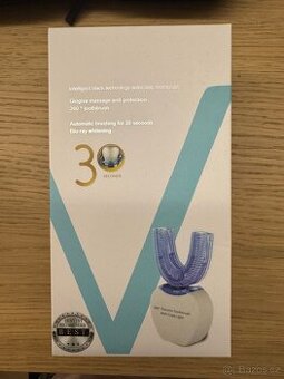 U-tvarovaný elektrický zubní kartáček