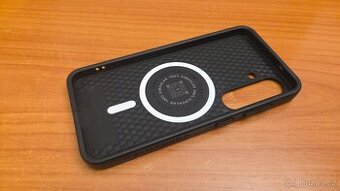 Pouzdro RhinoShield SolidSuit černé pro Galaxy S25 +MagSafe