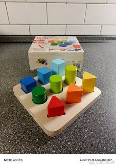 Dřevěná skládačka