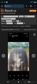Kusové pneu většinou nove