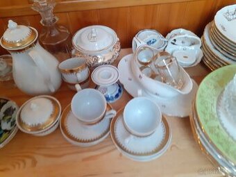 Prodám různé druhy skla a porcelánu