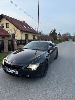 BMW E63 630i, černá metalíza, 3.0i 190 kW