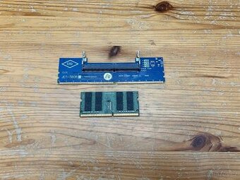 DDR4 16GB 2666MHz CL17 SO-DIMM +Adaptér do PC