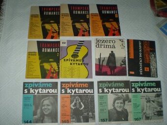 Zpíváme s kytarou, Tramp.romance , sešity písniček s akordy