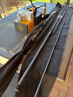 2x set kaprový prut Wychwood Extricator Plus 10ft + naviják