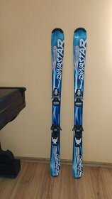Dětské/střední lyže Dynastar 120 cm a hůlky 90 cm