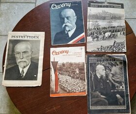Staré časopisy / plakáty