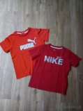 2x trička Puma+Nike