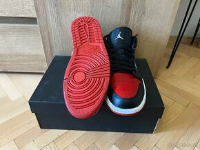 Nike Air Jordan 1 Low Bred Toe - 1