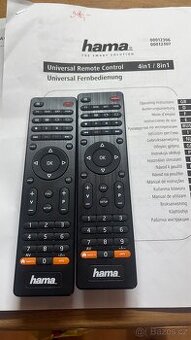 Prodám nový nepoužitý univerz.dálk.ovladač Hama 4in1