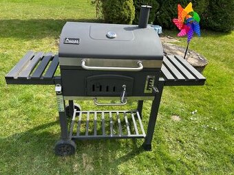 Zahradní gril na uhlí + Krycí plachta