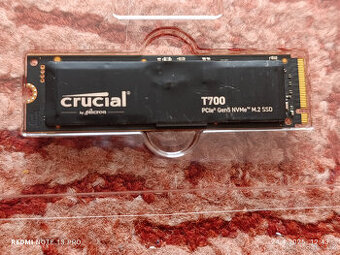NVME 2TB CRUCIAL T700 - PCIe 5.0 4x NVMe- CTENI 12400MB/s