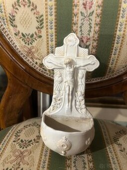 Starožitná německá porcelánová kropenka