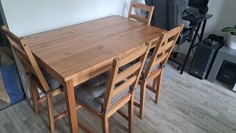 Jídelní stůl IKEA 4x židle