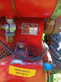 Agrostroj Jičín - lištový žací mechanismus