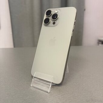 iPhone 15 Pro Max 256GB, pěkný stav, 12 měsíců záruka
