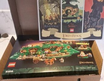 PRODÁNO LEGO ICONS 10354 Pán prstenů: Kraj