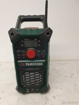 Stavební rádio parkside.