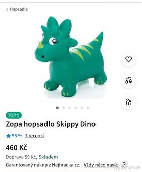 Hopsadlo Zopa Skippy Dino