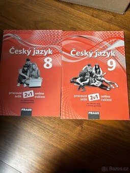 Český jazyk pracovní sešit FRAUS - díl 8 a 9
