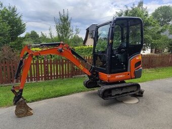 Minibagr Kubota KX016-4, rok 2017, 1950mth, roztah. pásy