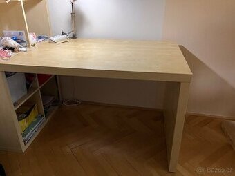 Prostorný psací stůl Ikea Kallax Š 115cm x H 78 x V 75cm