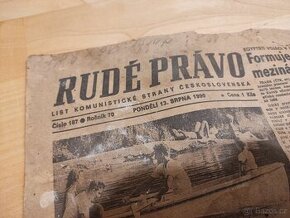Rudé právo č.187 ročník 70 datum 13.8.1990