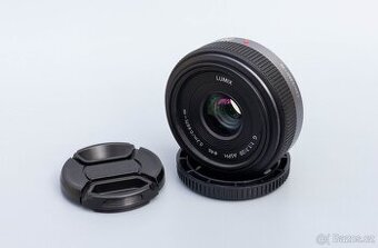 Micro 4/3 objektiv Panasonic 20 mm F1.7 + UV + CPL filtry